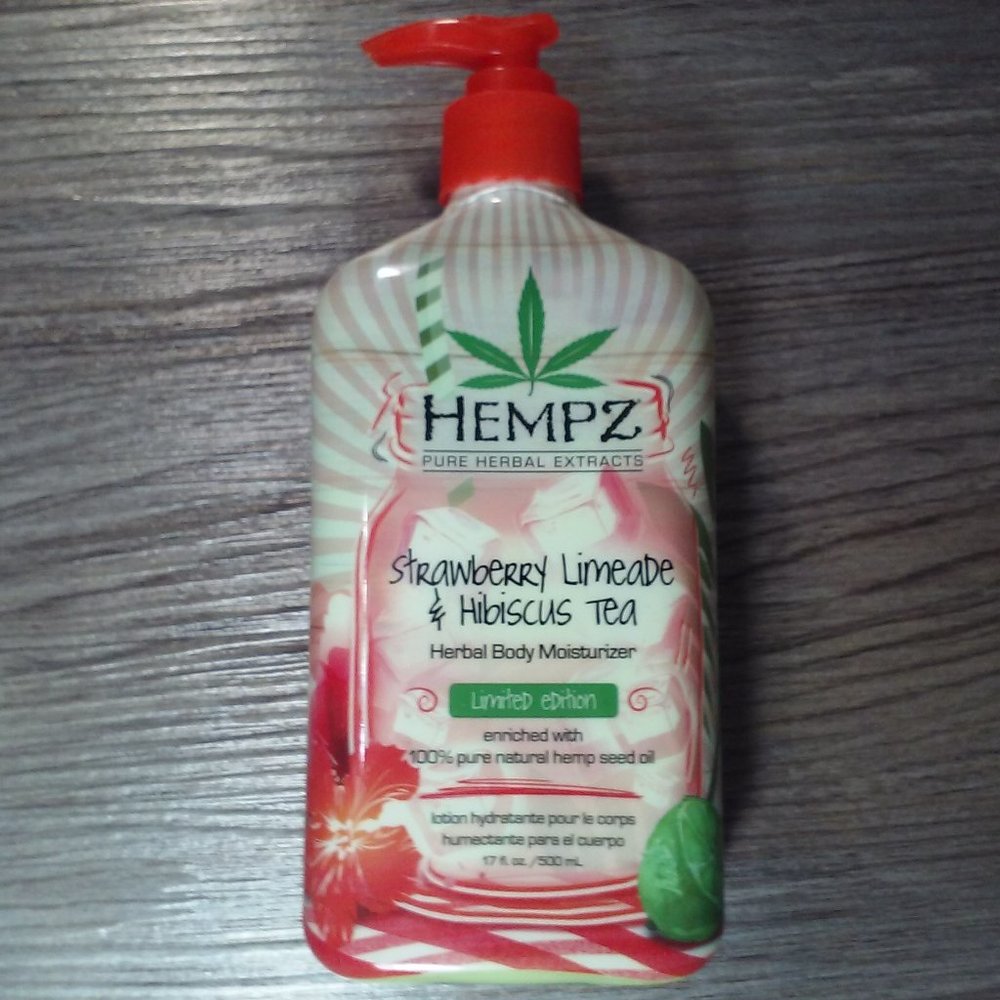 Hempz Strawberry Limeade & Hibiscus Tea
